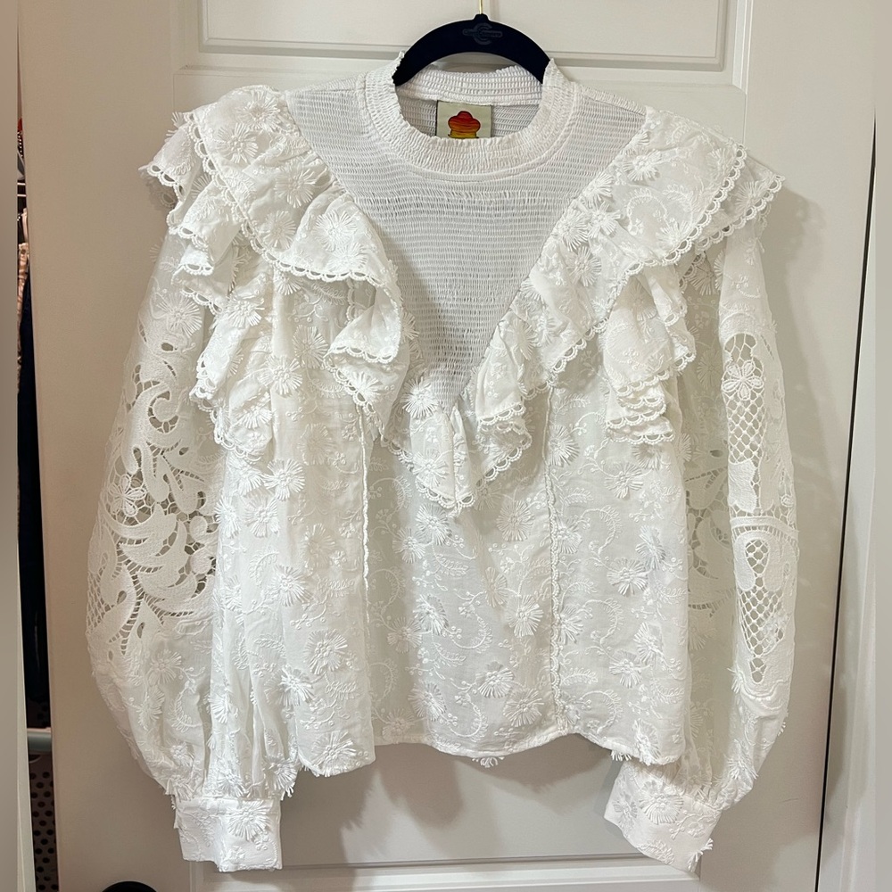 NWT Farm Rio top! Size S